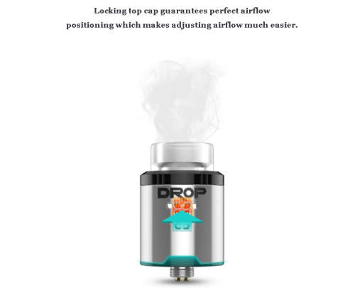 Drop RDA (Black) *Hot Sale* Voted Best RDA 2017 Vape Tank