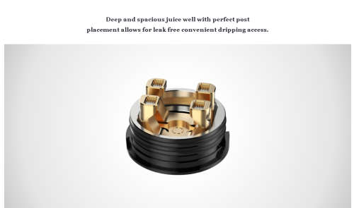 Drop RDA (Black) *Hot Sale* Voted Best RDA 2017 Vape Tank