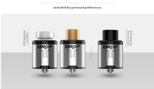Drop RDA (Black) *Hot Sale* Voted Best RDA 2017 Vape Tank