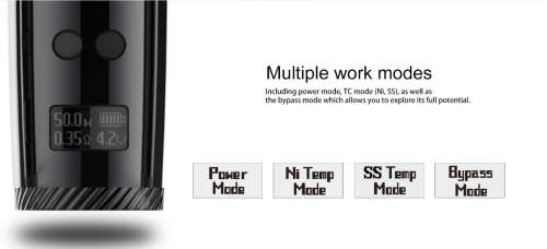 Uwell Nunchaku Stick Mod Only 80w (Black & Gold)