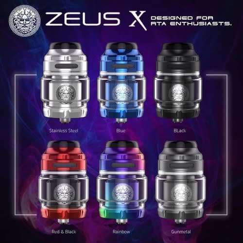Zeus X RTA - Geekvape - Rainbow Colour