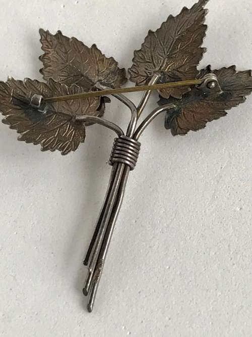 Vintage ladybird brooch