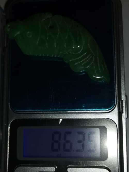 Green jade 86.35ct
