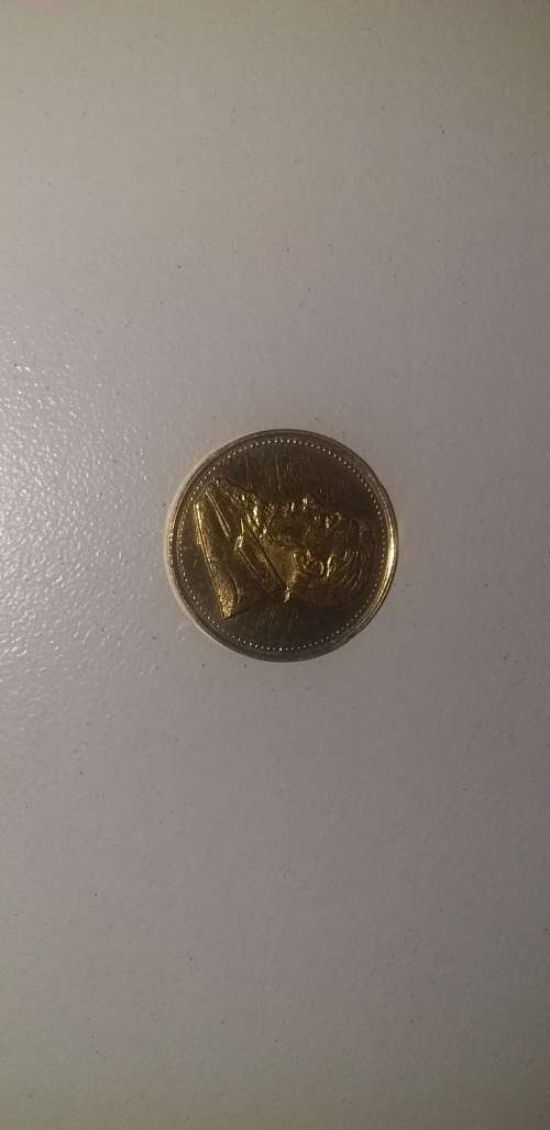 Sammy marks tickey /replica 1898 gold coin