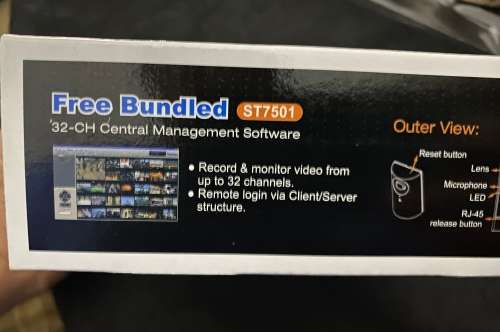 Vivotek CC8160 1080p Wide Angle (180 Degree) Indoor IP Camera with Microphone