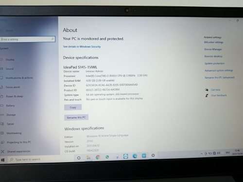 Lenovo Ideapad S145 Laptop