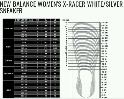 New Balance X-Racer Hybridize Lady Trainers Size 7