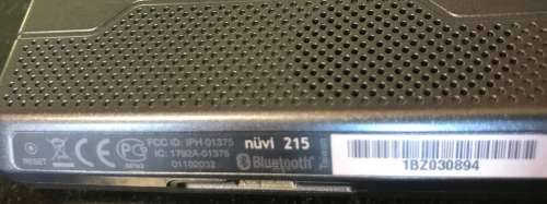Harmon Nuvi 215 Bluetooth
