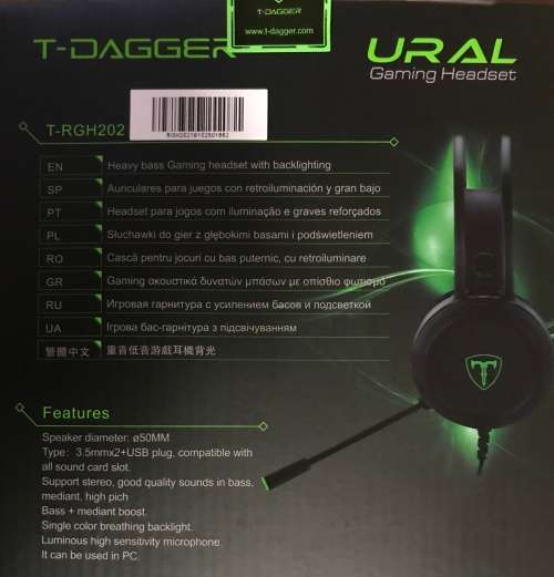 Gaming Headset Ural T-Dagger