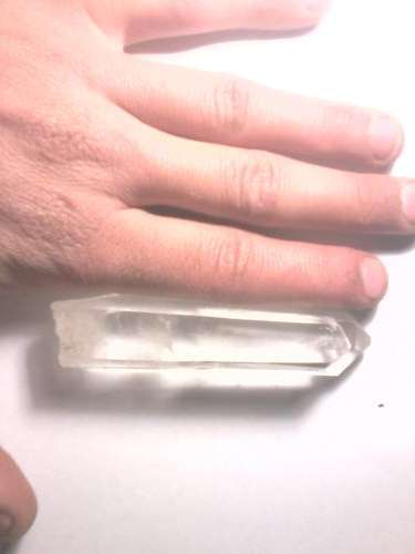 Double point Quartz crystal