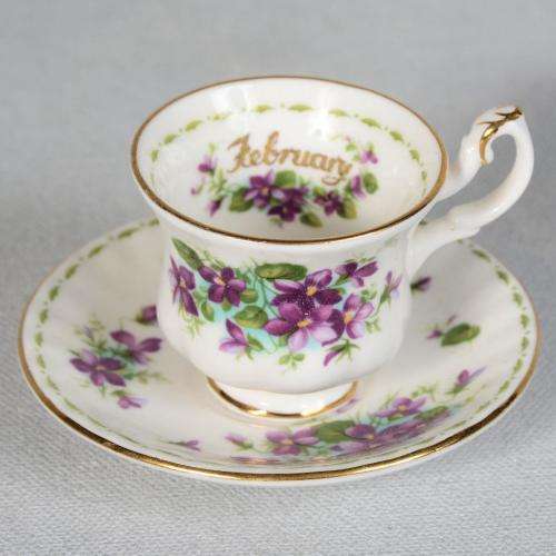 Royal Albert Flower of the Month - February - Miniature