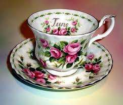 Royal Albert Flower of the Month - June - Miniature