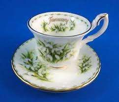 Royal Albert Flower of the Month - January - Miniature