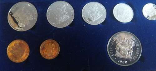 1988 Short Proof Set