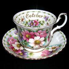 Royal Albert Flower of the Month - October