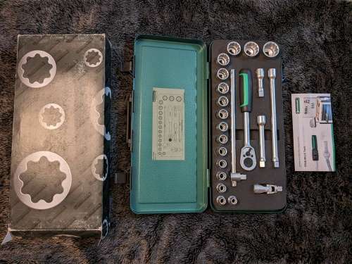 Stahlwille 1/2 inch drive set  Code 96030447