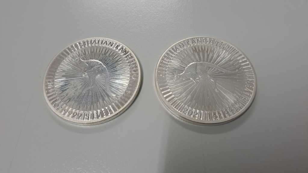 1oz Kangaroo 2021 Silver Coin