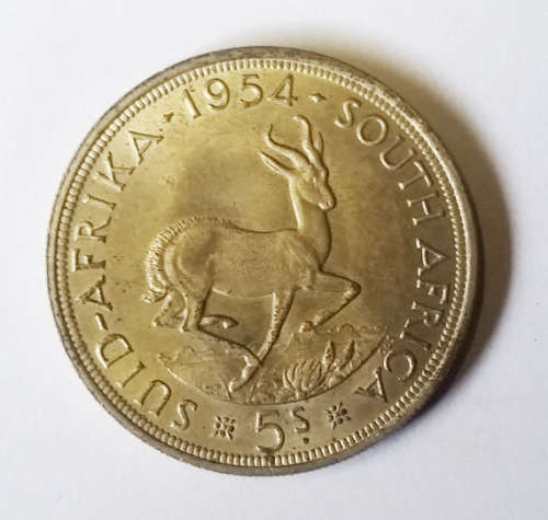 1954 Crown (5 shillings) - Excellent condition