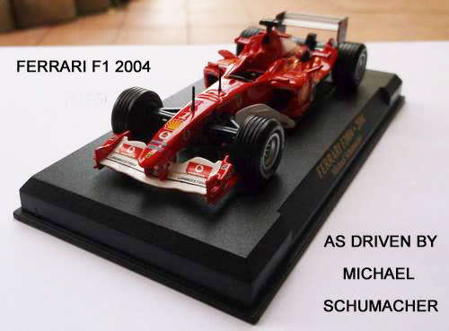 Ferrari Formula One die cast model 1:43