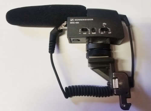 SENNHEISER MIKE 400 (MINI RIFLE)