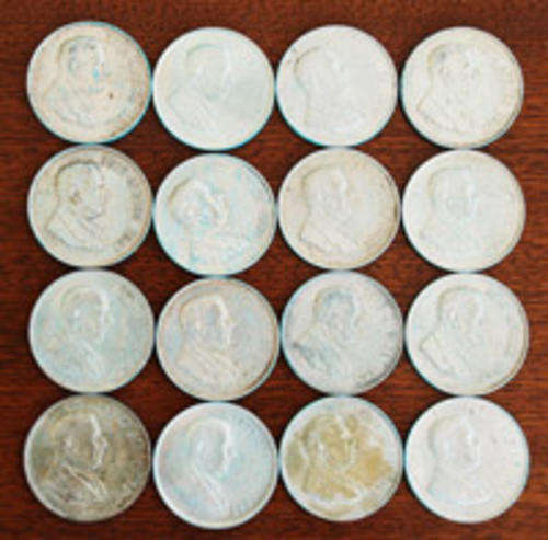 R1 SILVER COINS - 1967 ENGLISH AND AFRIKAANS