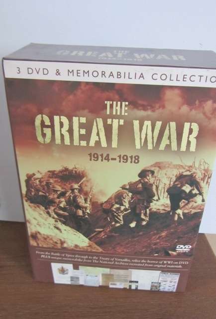 The Great War 1914 -1918  3 DVD and Memorabilia Collection