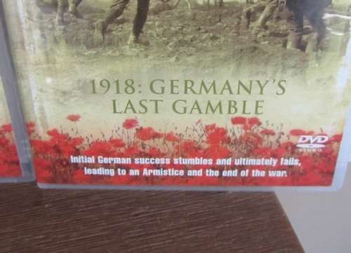 The Great War 1914 -1918  3 DVD and Memorabilia Collection