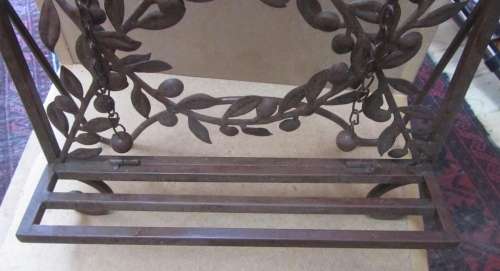 Vintage Metal Recipe Book Holder