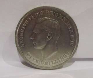 King George VI - Five (5) Shillings - 1951