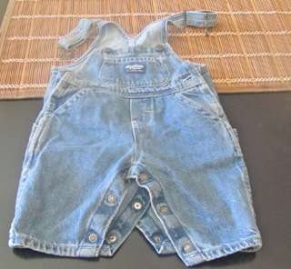 Baby Denim Dungarees OshKosh B'gosh (IMPORTED) - Pre-owned (Aged3-6  months)