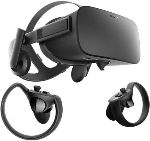 Oculus Rift + Touch Virtual Reality System.