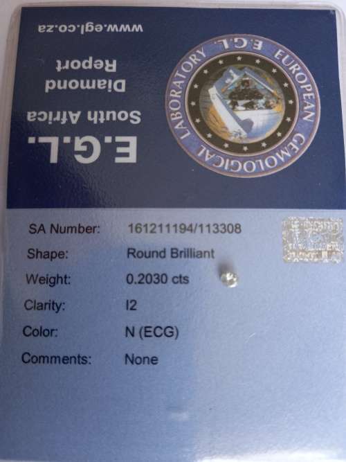 DIAMONDS EGL REPORT! -  LOT OF 4 DIAMONDS. (0.82 total ct weight) FREE SHIPPING.