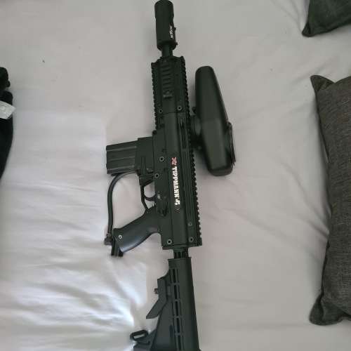 Tippman X7 with response trigger