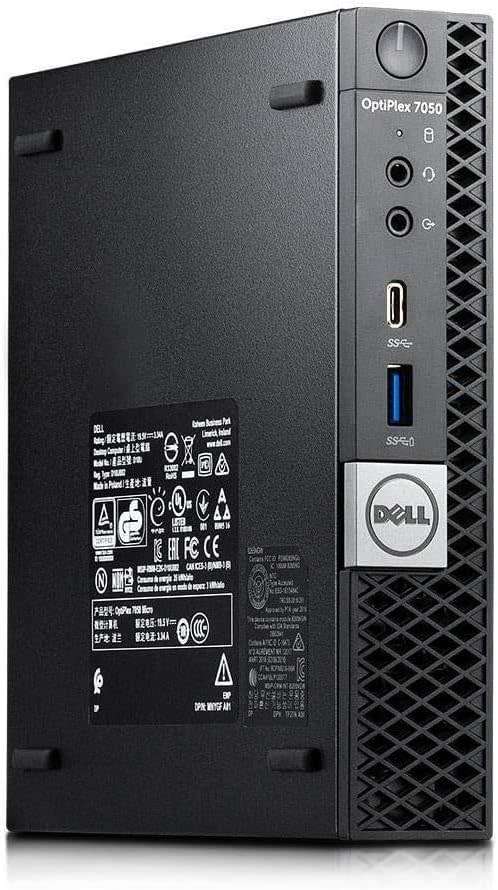 Dell OptiPlex 7050 Mini Desktop PC Core i5 2.7Ghz 16 GB RAM 256GB SSD - Slim & Superfast