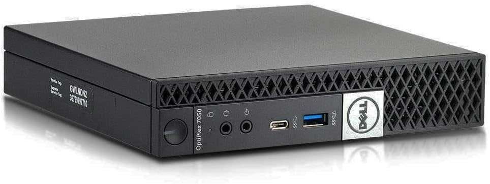 Dell OptiPlex 7050 Mini Desktop PC Core i5 2.7Ghz 16 GB RAM 256GB SSD - Slim & Superfast