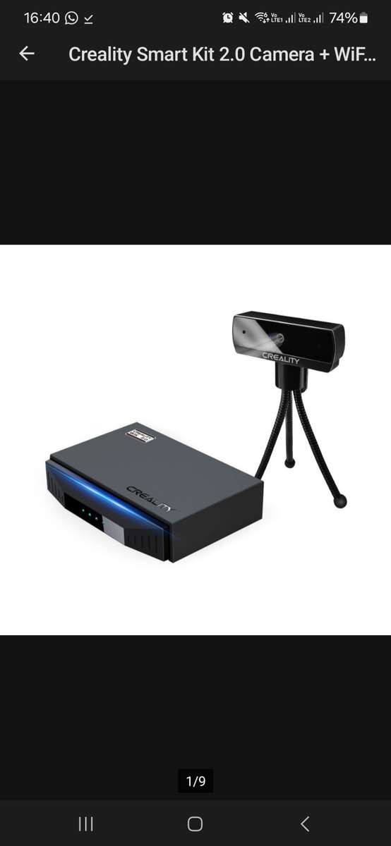 Creality 3 v3 SE and Creality WiFi box and camera. Like new!