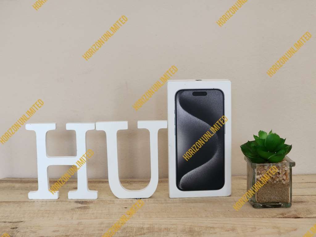 iPhone 15 Pro 256GB Black Titanium