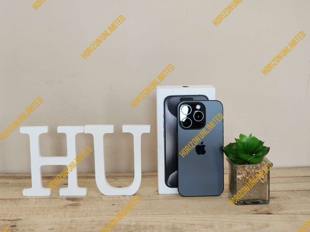 iPhone 15 Pro 256GB Black Titanium