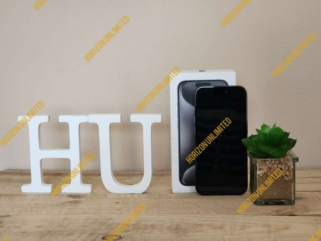 iPhone 15 Pro 256GB Black Titanium