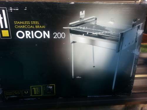 Orion Stainless steel charcoal braai