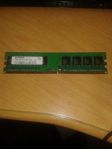 1GB DDR2 800 MHZ elpida 1rx8 pc2-6400u-666