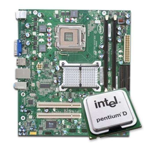 Intel D945Gcl Socket 775 Motherboard With P4 2.8Ghz cpu