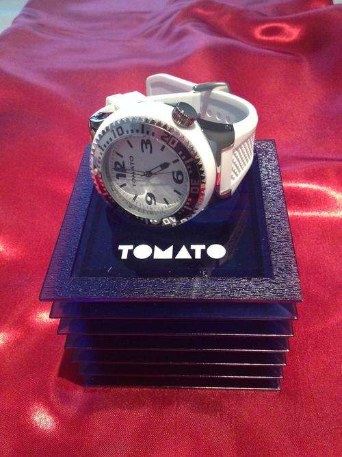 *** Tomato Watch - Very Unique Design (White) *** Excellent Christmas Gift!! ***