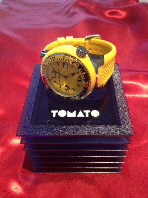 *** Tomato Watch - Very Unique Design (Yellow) ***