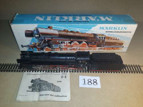 Marklin 3048 - 4-6-2 Pacific - 3 Rail AC Analog - With Smoke Unit - "HO"