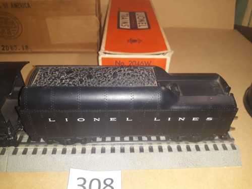 Lionel 2065 - 4-6-4- Hudson and 2046 W tender - Locomotive with whistle and smoke "O"-027