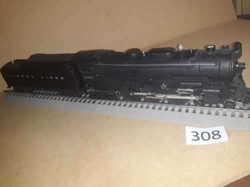 Lionel 2065 - 4-6-4- Hudson and 2046 W tender - Locomotive with whistle and smoke "O"-027
