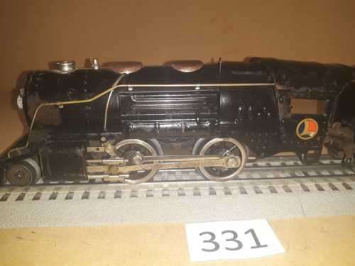 Lionel 259e -Steam Locomotive - Manufactured 1937 - "O"-"027"