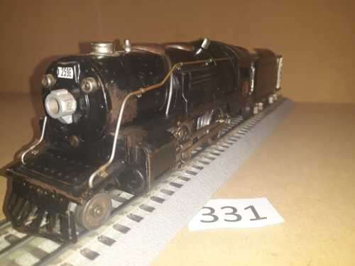 Lionel 259e -Steam Locomotive - Manufactured 1937 - "O"-"027"