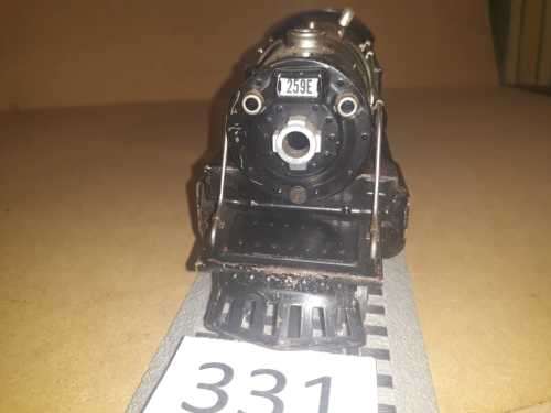Lionel 259e -Steam Locomotive - Manufactured 1937 - "O"-"027"